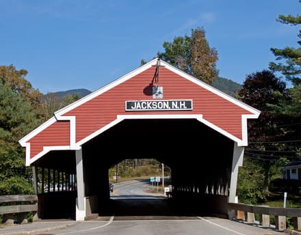 Honeymoon Bridge in White Mountains