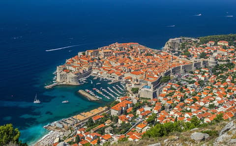 Dubrovnik, where this leg ends