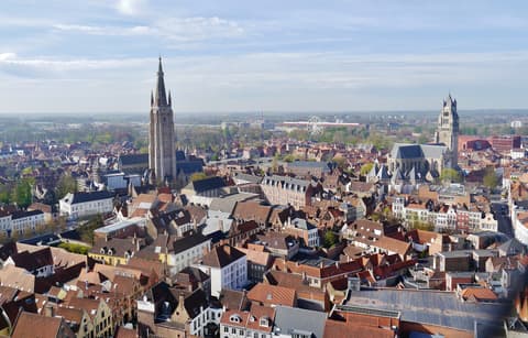 Bruges, where this leg ends