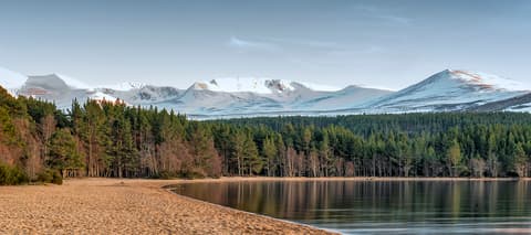 Aviemore & the Cairngorms, where this leg ends