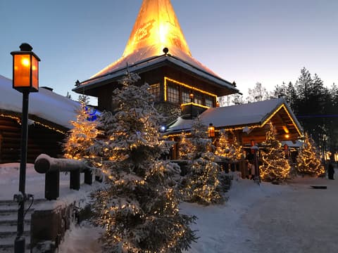 Rovaniemi, where this leg starts