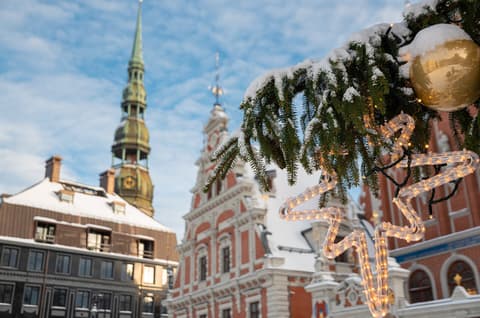 Riga, where this leg ends