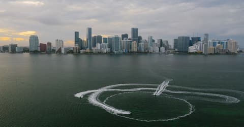 Miami, where this leg starts