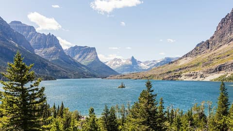 Glacier National Park, where this leg starts
