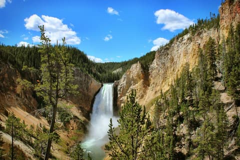 Yellowstone National Park, where this leg ends