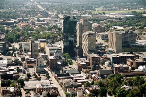 Lexington, where this leg ends
