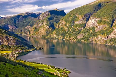 Flåm, where this leg ends