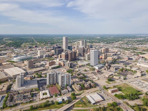 Tulsa, where this leg starts