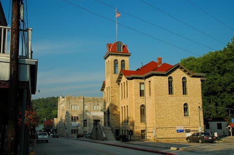 Eureka Springs, where this leg ends