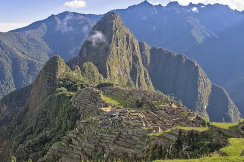 Machu Picchu, where this leg ends
