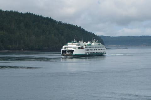 Bainbridge Island, where this leg ends