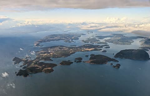 San Juan Island, where this leg ends