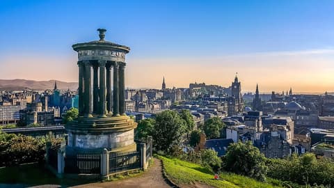 Edinburgh, where this leg starts