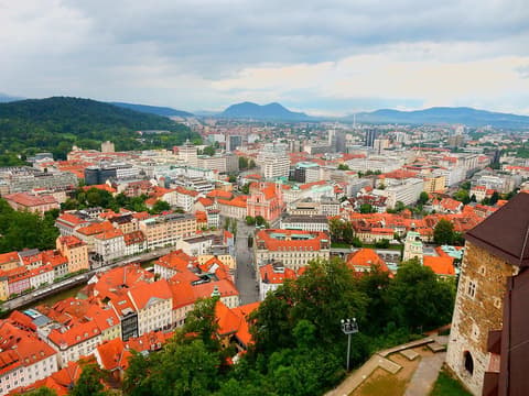 Ljubljana, where this leg starts