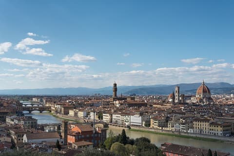 Florence, where this leg starts