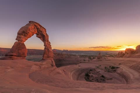 Arches, where this leg starts