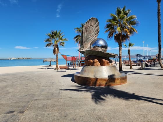 Malecón de La Paz in La Paz