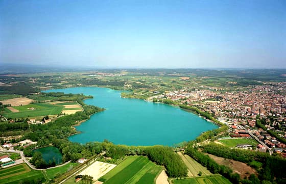 Lake Banyoles in Girona