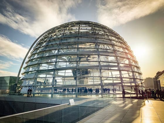 Reichstag Building Dome in Berlin