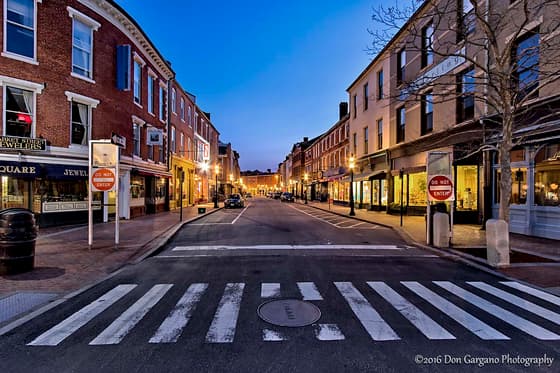 Market Square in Portsmouth
