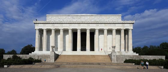 Lincoln Memorial in Washington, DC