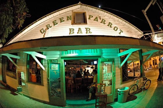 The Green Parrot Bar in Key West
