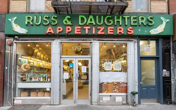 Russ & Daughters in New York City