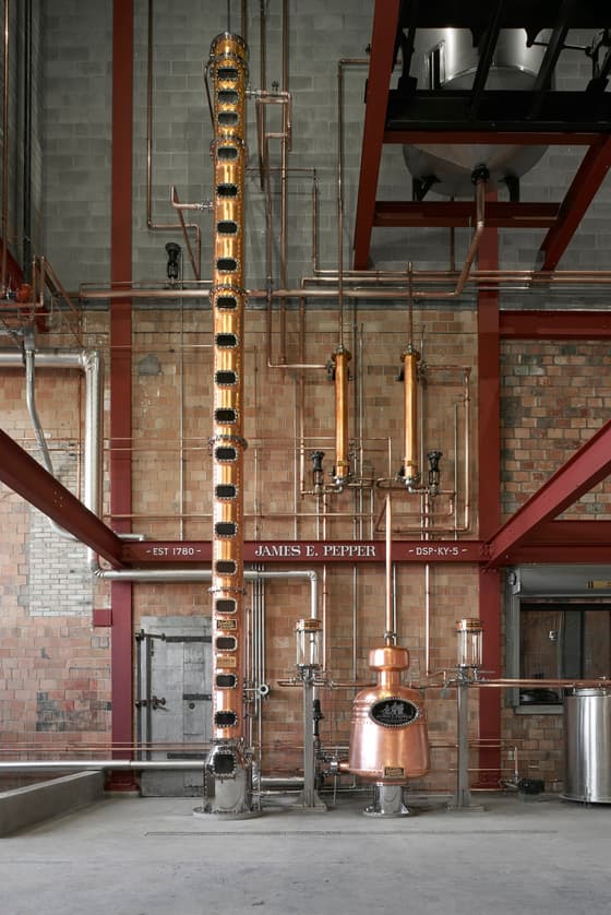 James E. Pepper Distillery in Lexington