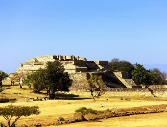 Monte Albán in Oaxaca