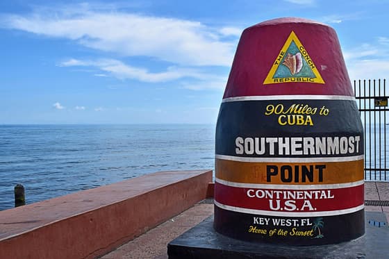 Southernmost Point Buoy in Key West