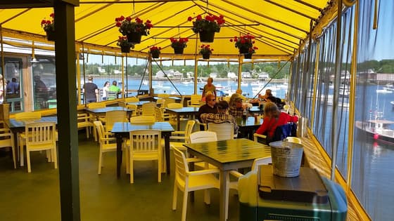 Thurston's Lobster Pound in Maine