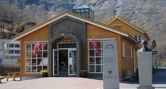 Flåm Railway in Flåm