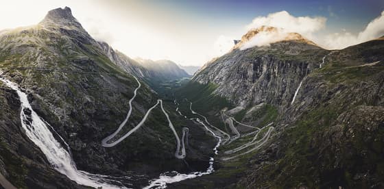 Trollstigen in Geiranger