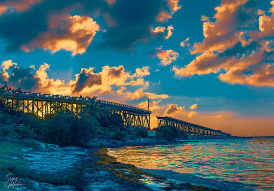 Old Bahia Honda Bridge in Bahia Honda & the Lower Keys