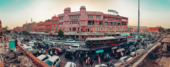 Johari Bazaar in Jaipur