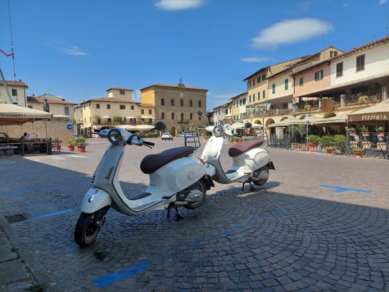 Piazza Matteotti in Chianti
