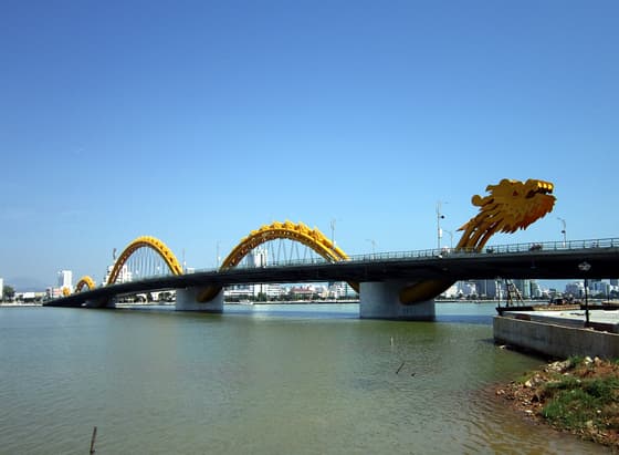 Dragon Bridge in Da Nang