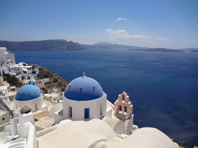 Santorini, a stop on TripsCircle curated routes