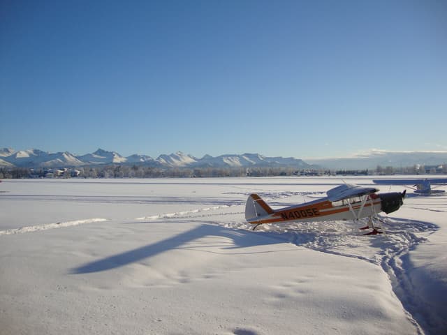 Lake Hood Seaplane Base near Anchorage
