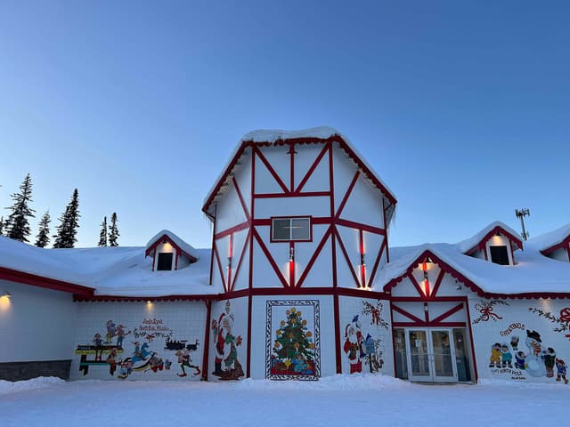 Santa Claus House near Fairbanks