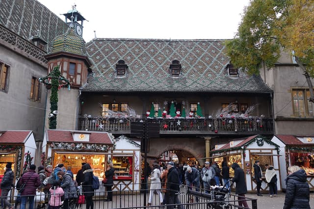 Koïfhus market near Colmar