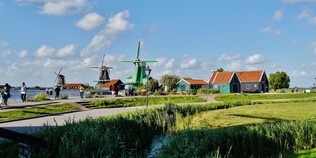 Zaanse Schans near Amsterdam