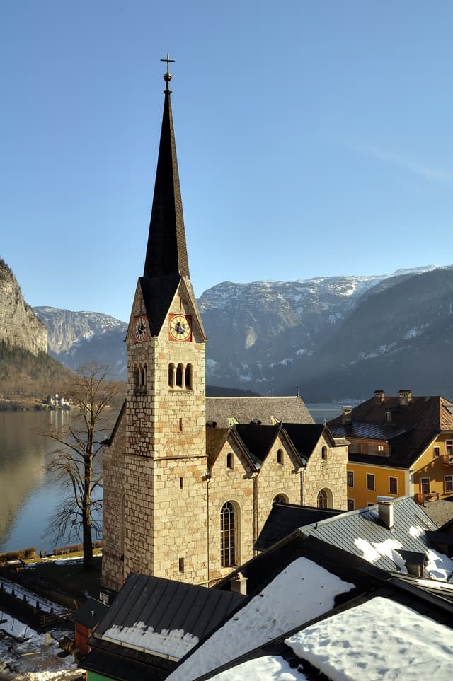 Evangelical Church near Hallstatt