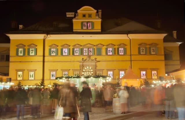 Hellbrunner Adventzauber near Salzburg