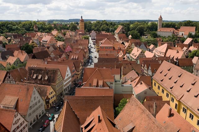 Dinkelsbühl near Rothenburg ob der Tauber