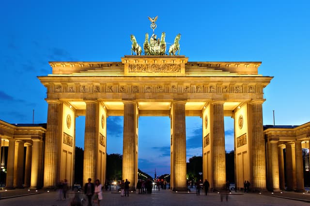 Brandenburg Gate near Berlin