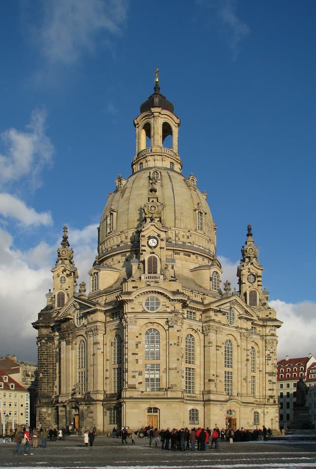 Frauenkirche near Dresden