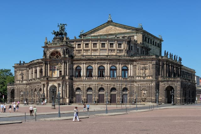 Semperoper near Dresden