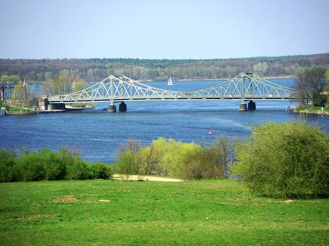 Glienicke Bridge near Potsdam