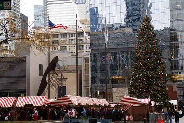 Christkindlmarket near Chicago